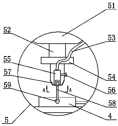 Multi-drill-bit adjustable glass drilling device