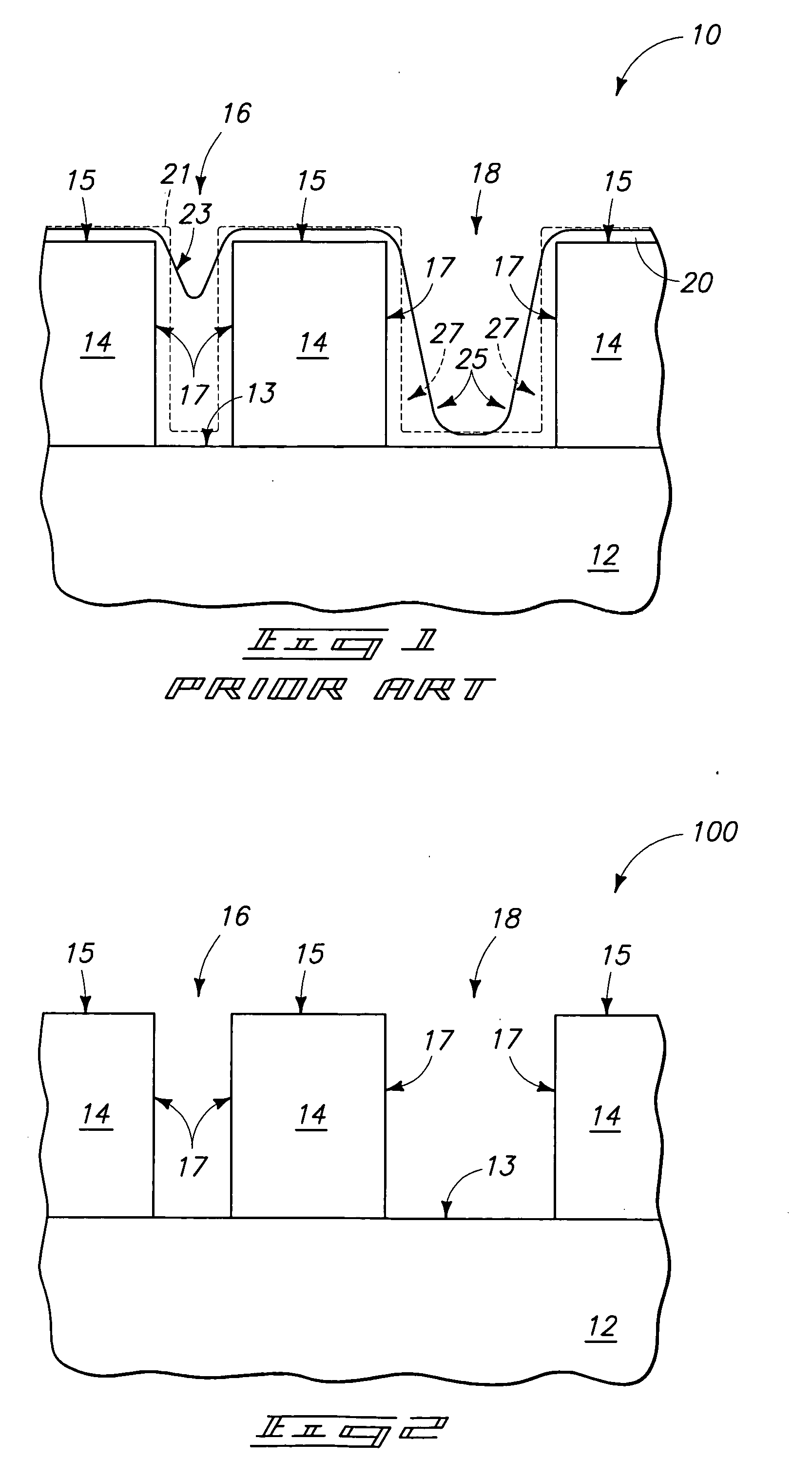 Semiconductor constructions and methods of forming layers