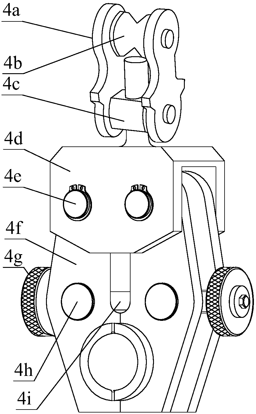 Special lifting device and lifting method for lifting reflector unit of radiotelescope