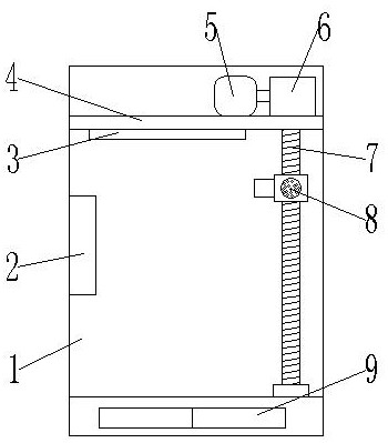 Virus treatment system for elevator car