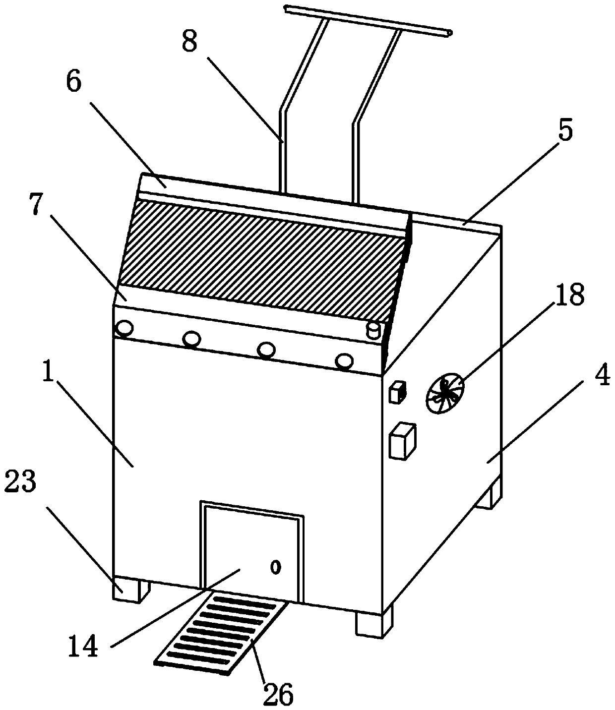 Pet dog box with heating function