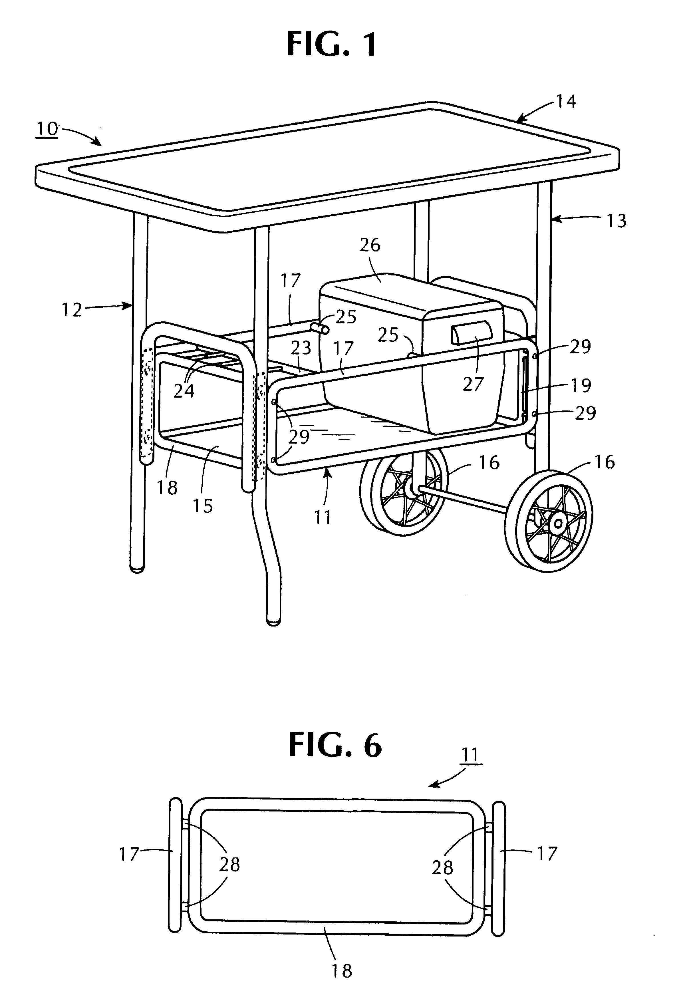 Bar cart