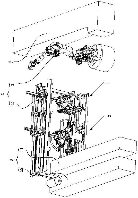 Input and output line and inner container leakage detection system and method