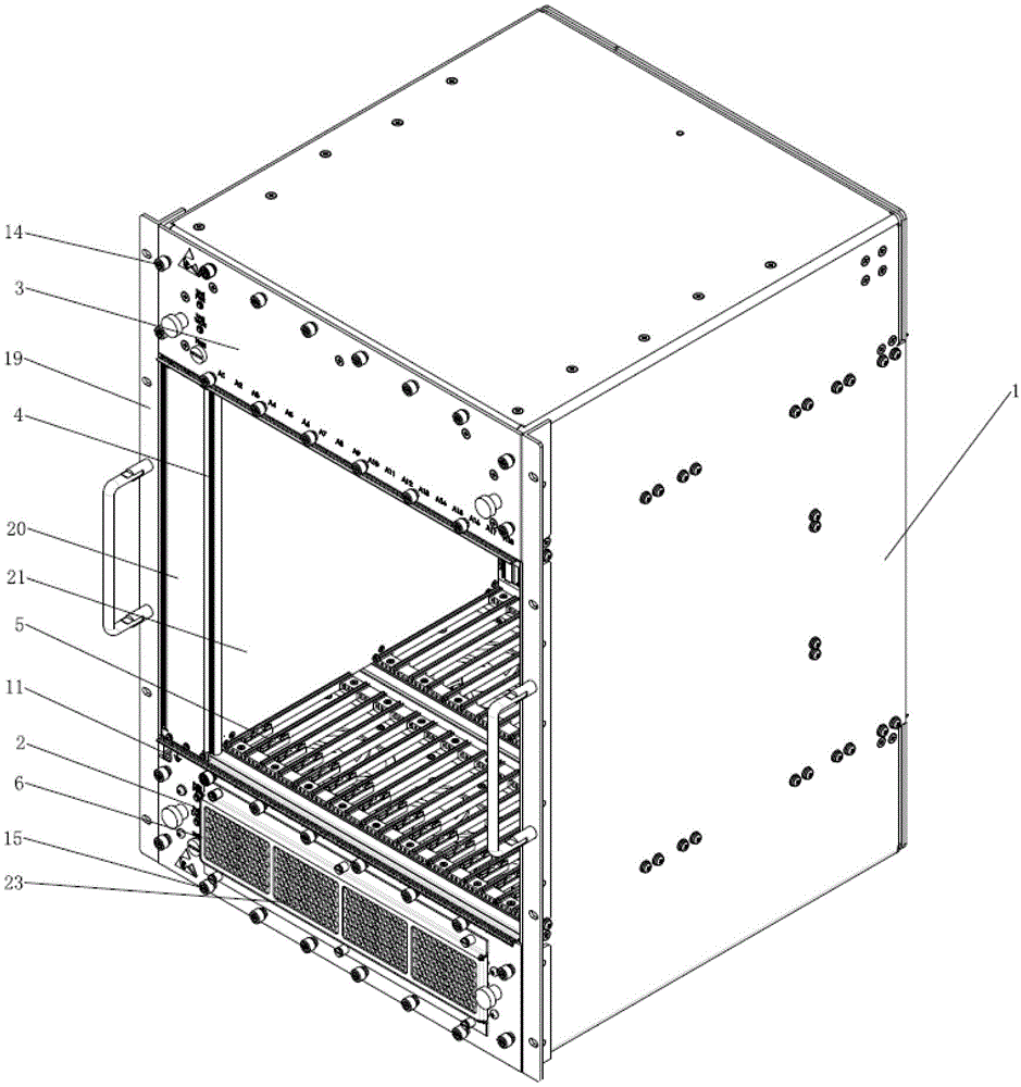 Anti-seismic I-type industrial case suitable for power station/power plant instrument control system