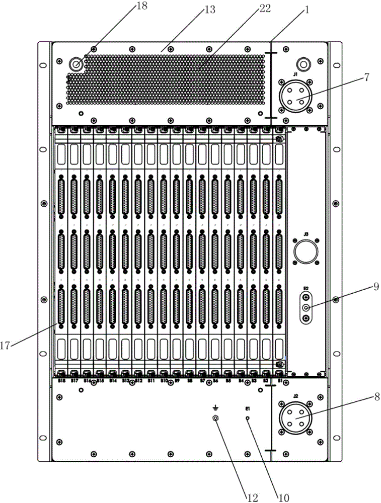 Anti-seismic I-type industrial case suitable for power station/power plant instrument control system