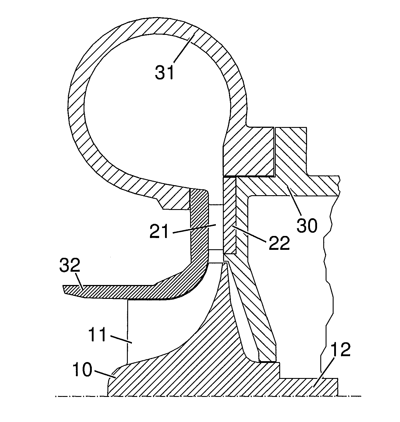 Diffuser for centrifugal compressor