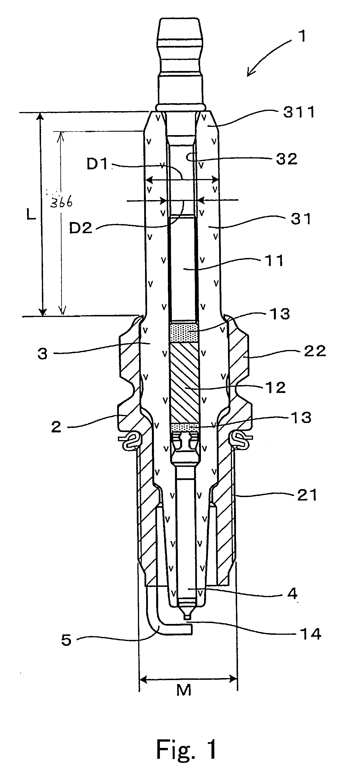 Spark plug with increased durability