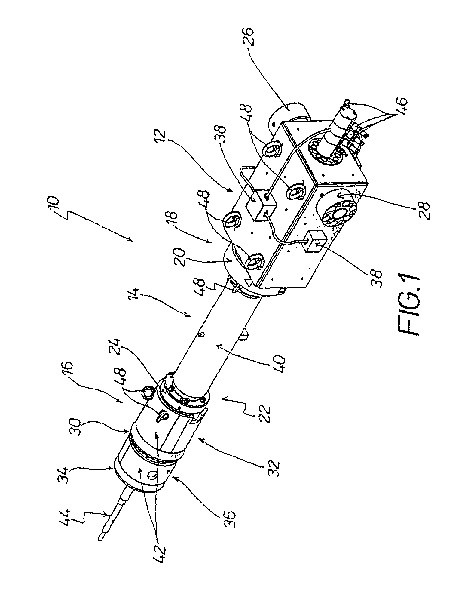 Injection head for a corrugator for the production of plastics pipes