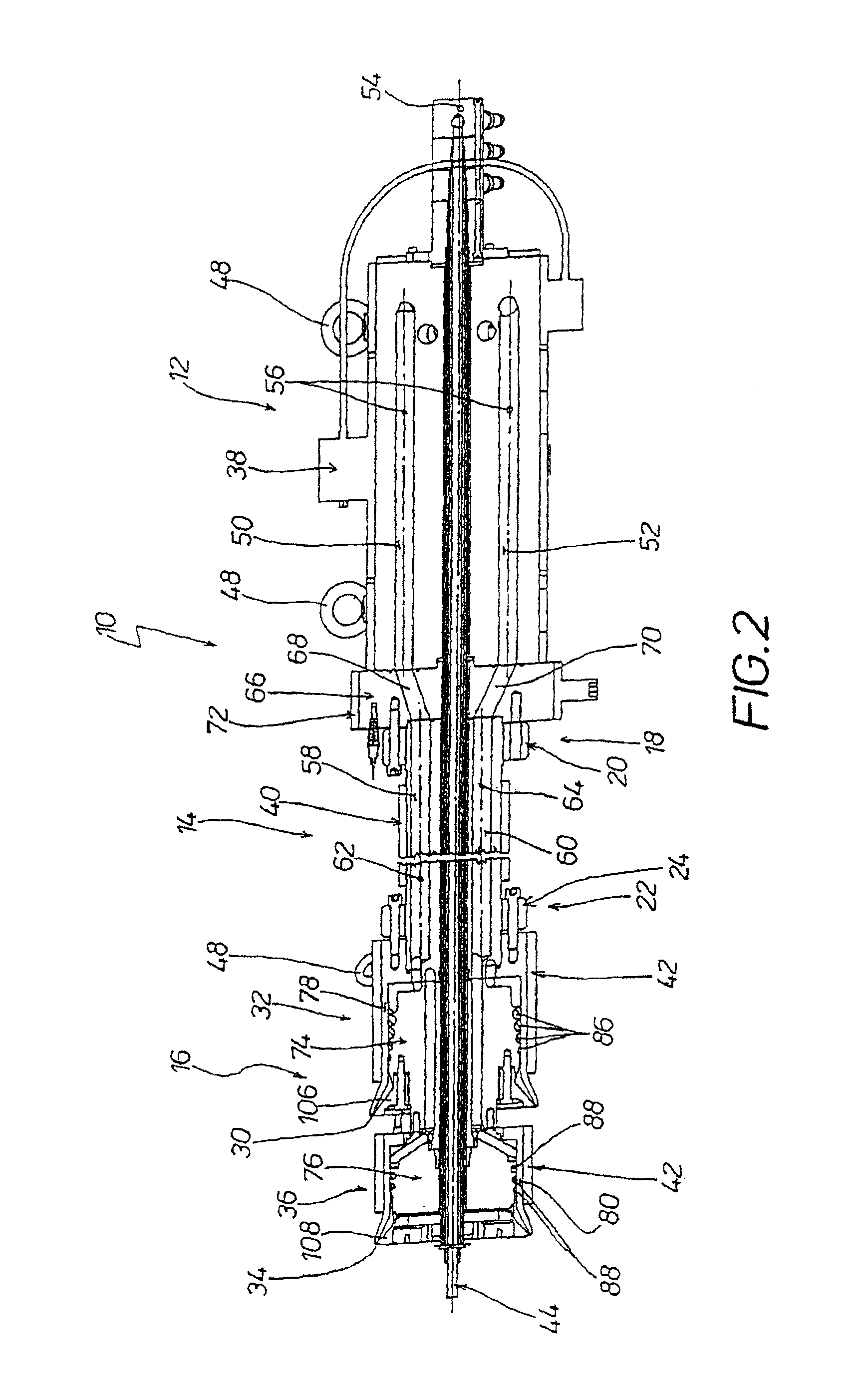 Injection head for a corrugator for the production of plastics pipes