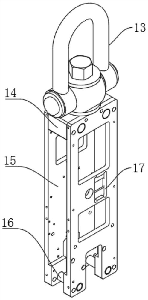 Lifting hook device and lifting equipment