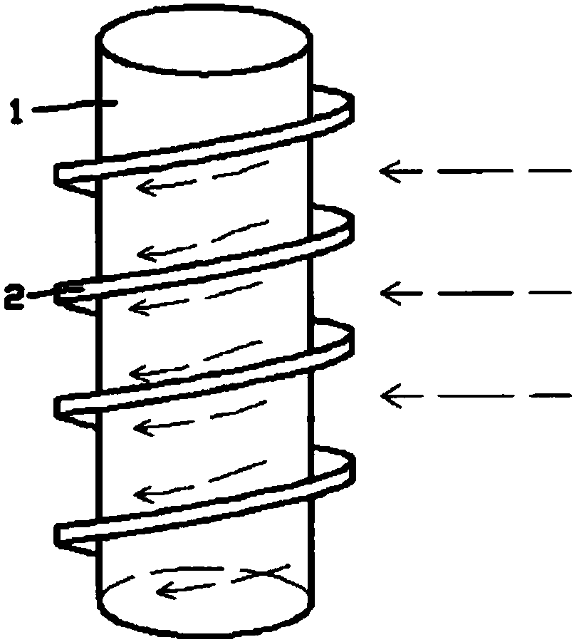 Modular pneumatic drag reduction device and a high-rise building based on bionics