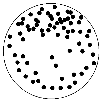 Method for preparing LDE light source fluorescence powder and method for detecting fluorescent powder uniform degree