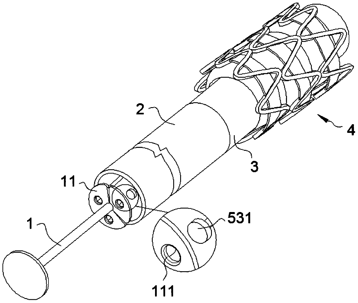 Multilayer saccule bracket