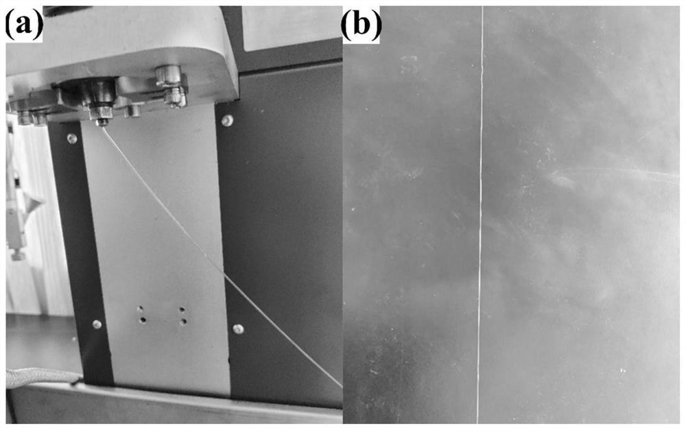 A preparation method of transparent ceramic optical fiber based on isobam gel and melt spinning technology