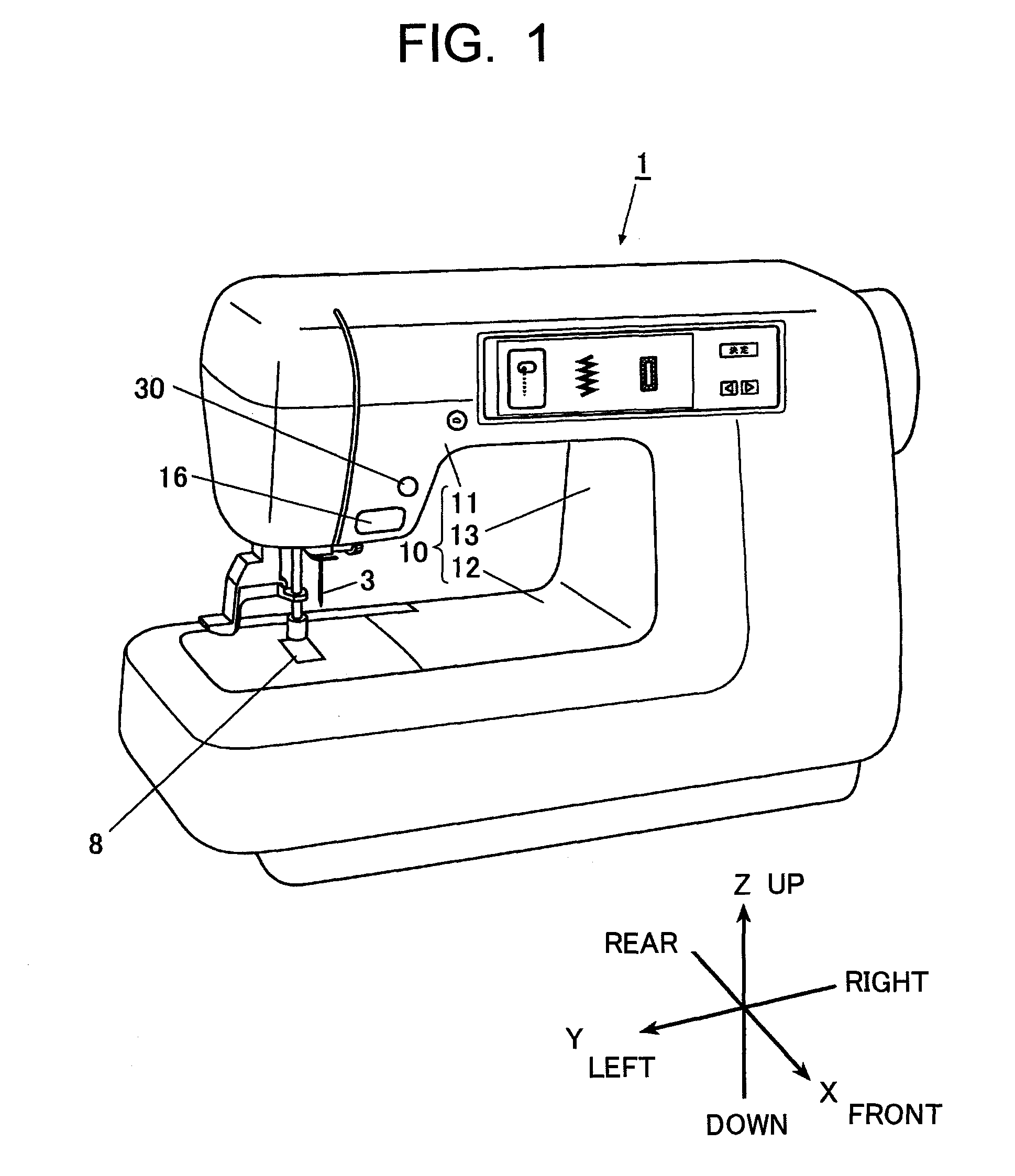 Thread cutting device of sewing machine