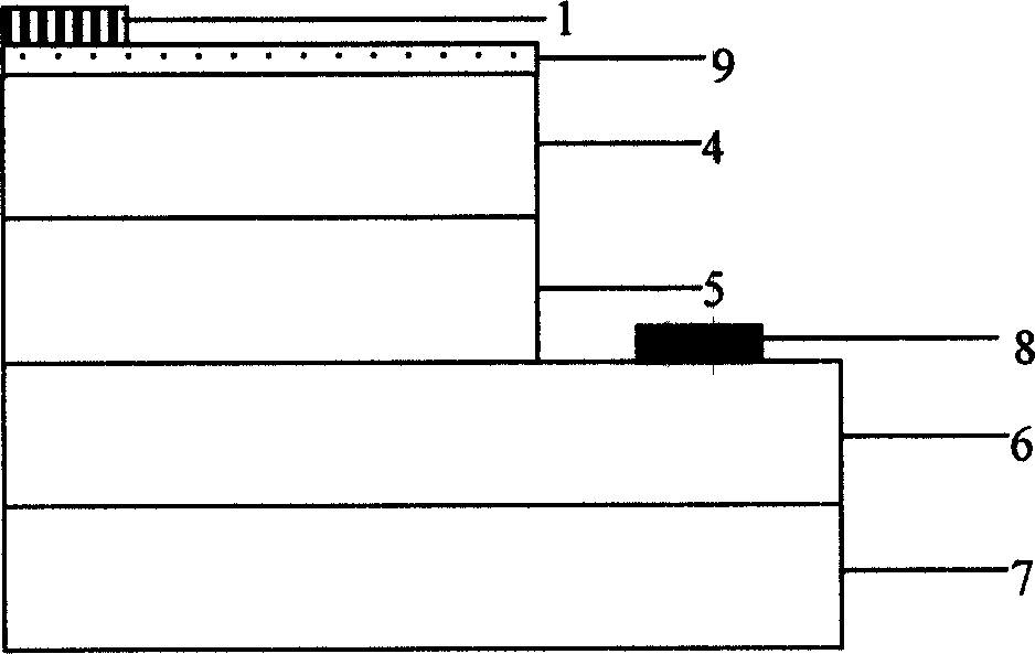 N-pin structure semiconductor luminous diode