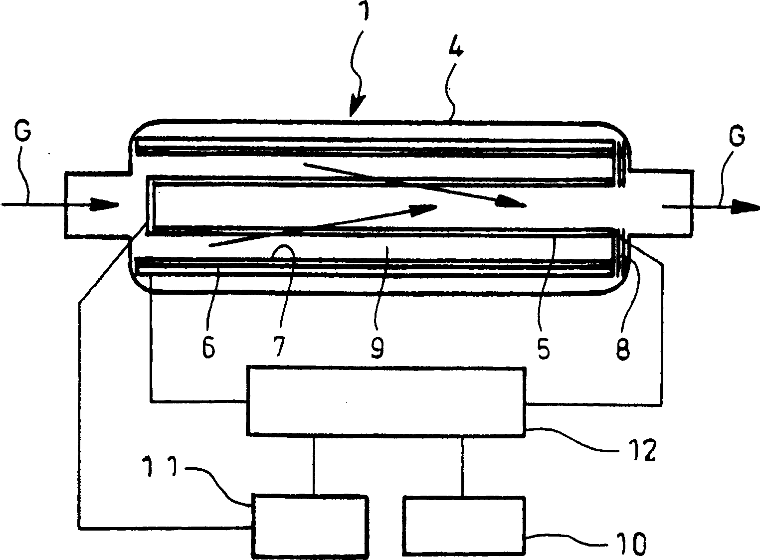 Exhaust gas cleaner