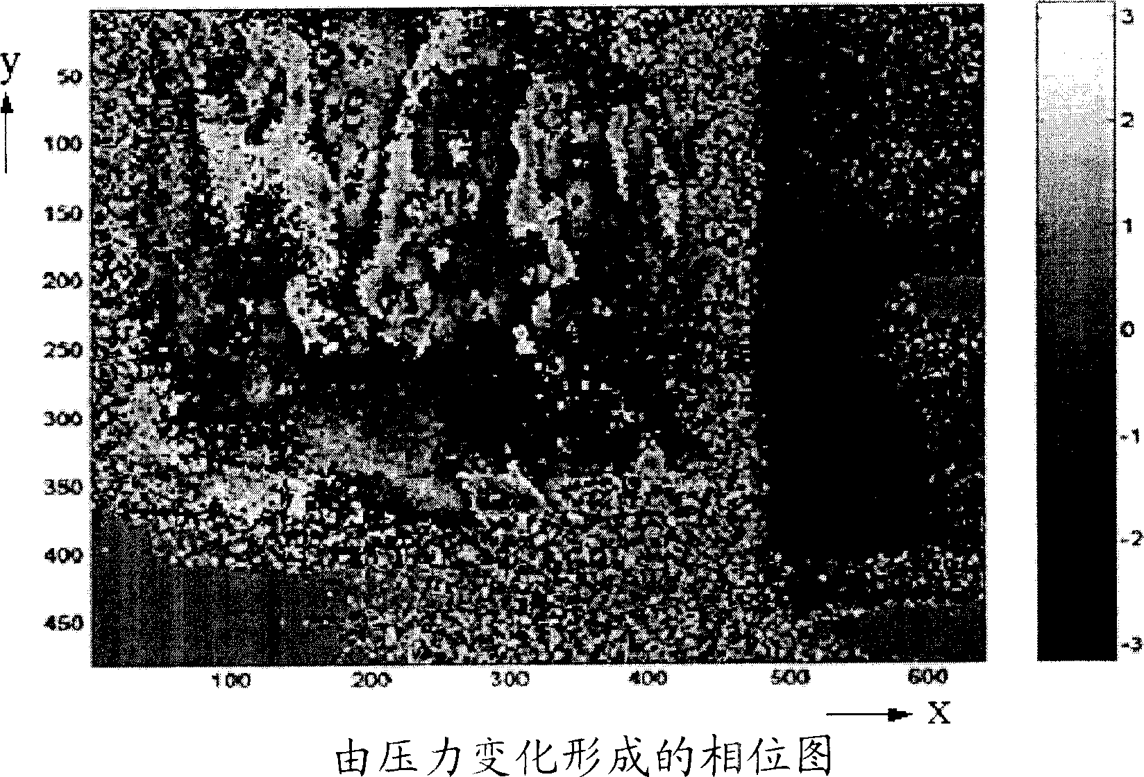 Tyre touchdown shape measuring device using laser disperse spot shearing interference method