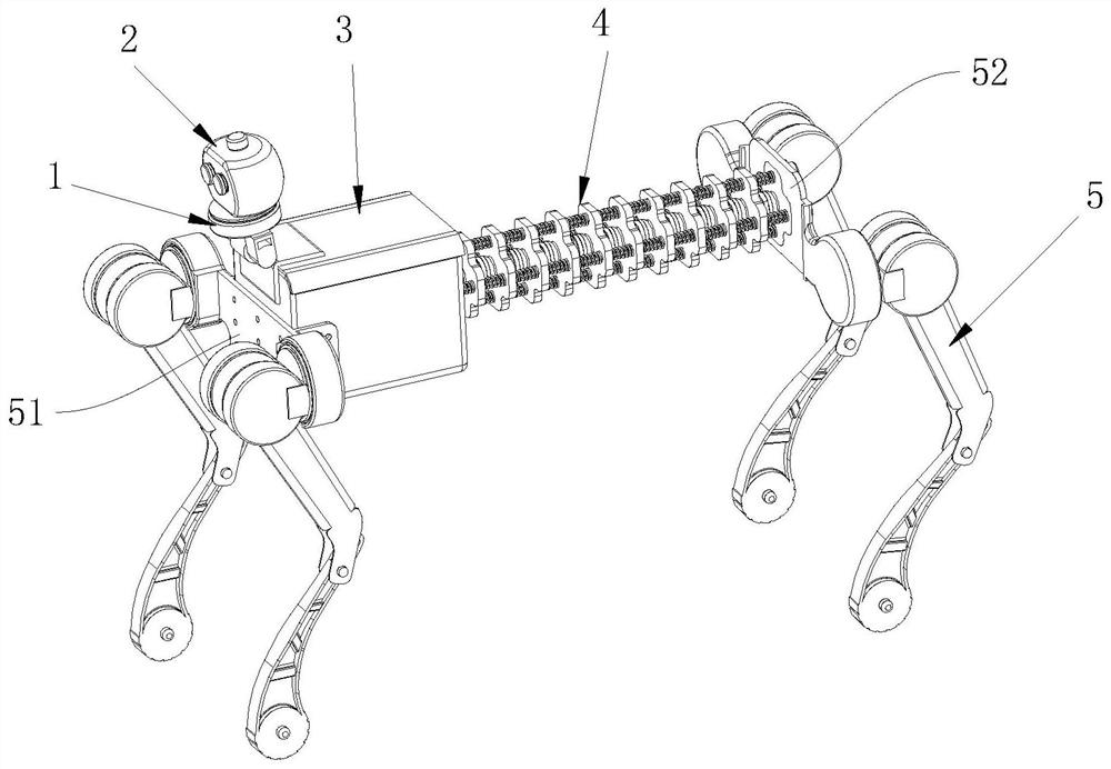 A Bionic Quadruped Robot Based on Flexible Spine Technology