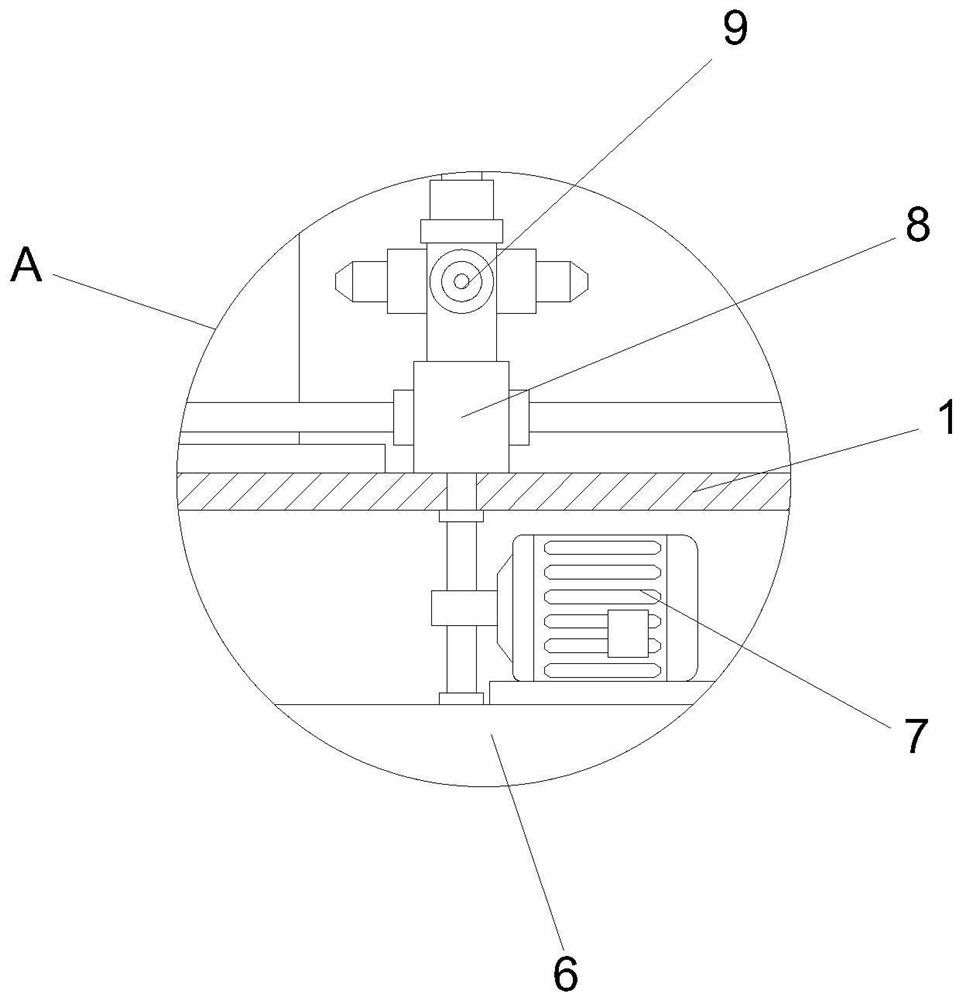 A kind of tunnel fire-fighting device