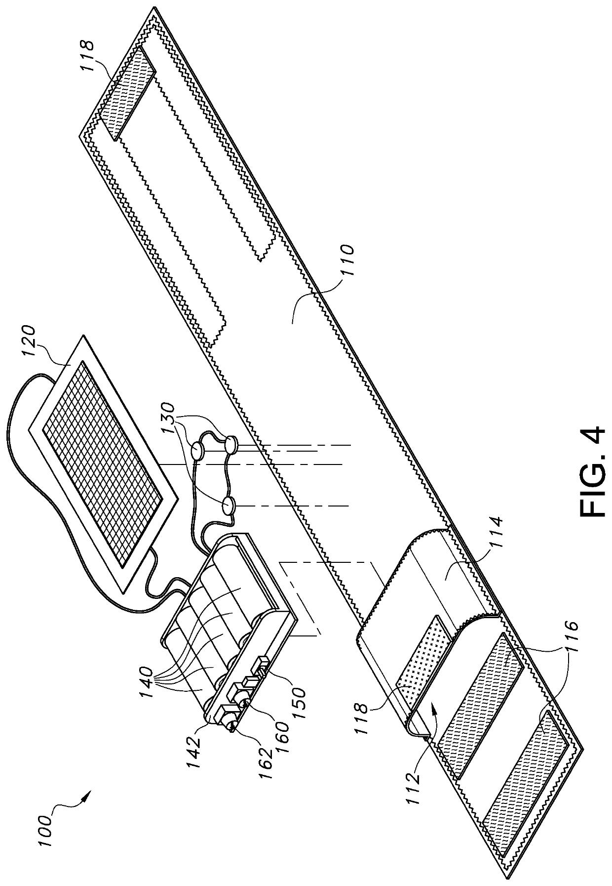 Device configured to induce vasodilation of a superficial vein