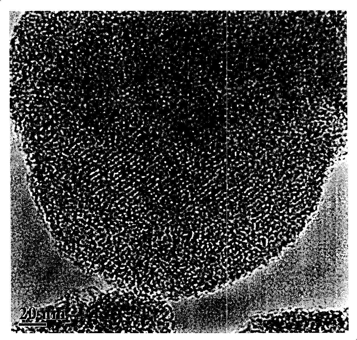 Stephanoporate carbon electrode material and preparation method thereof