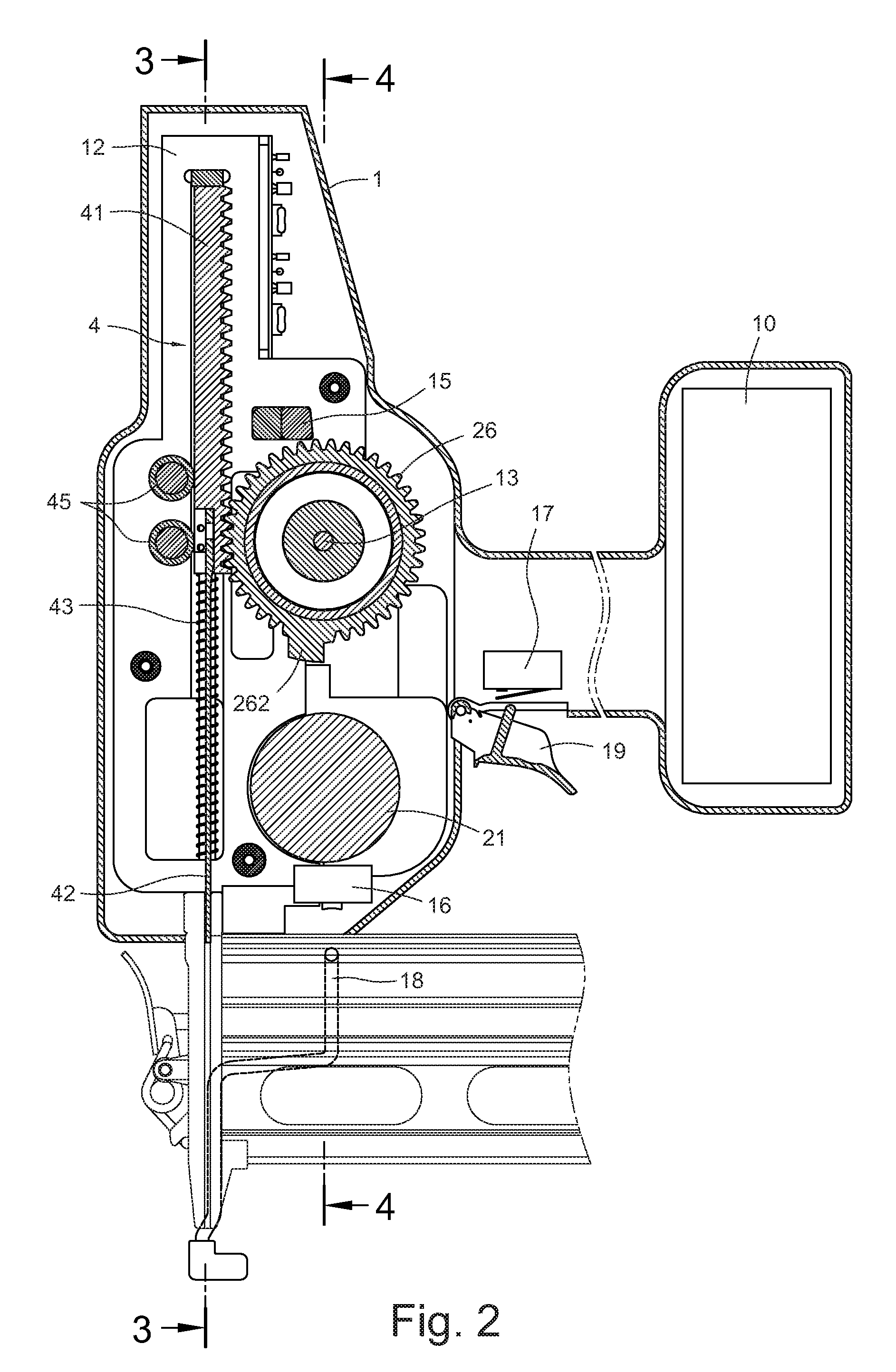 Transmission Mechanism for Electric Nail Gun