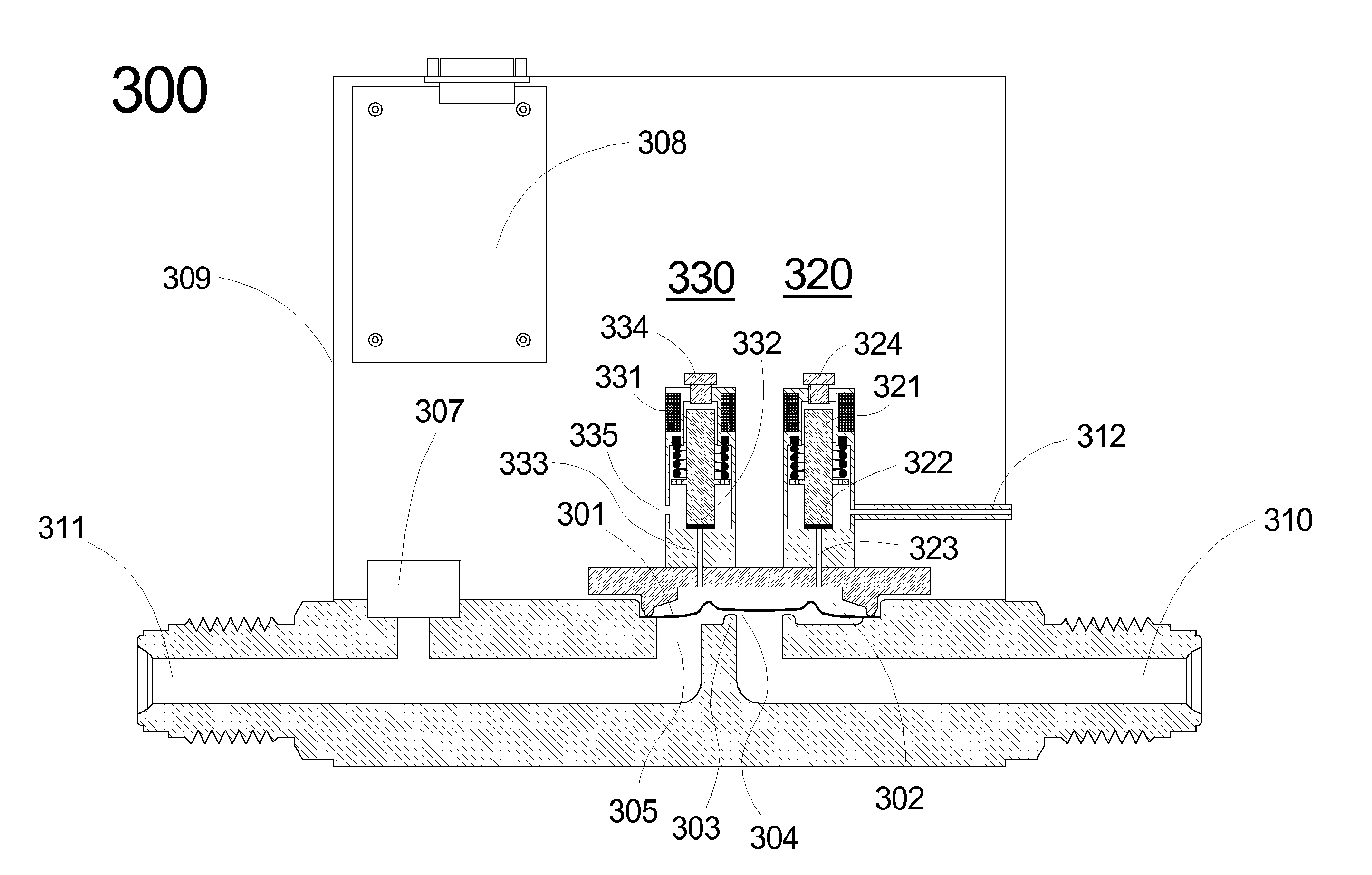 Fluid-actuated flow control valves