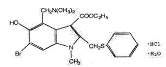 Application of arbidol hydrochloride in preparation of anti-enterovirus medicines