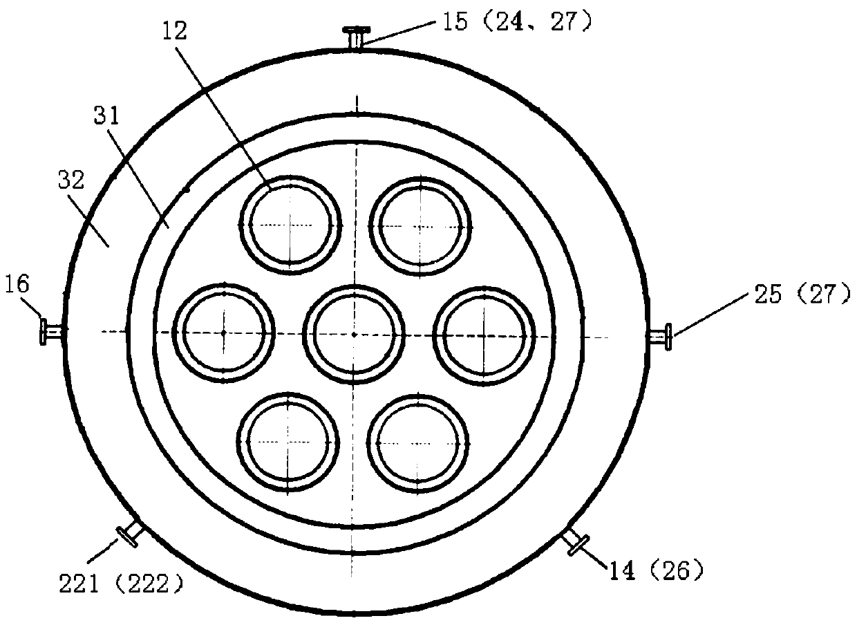 A dry-wet two-step biogas fermentation device and method