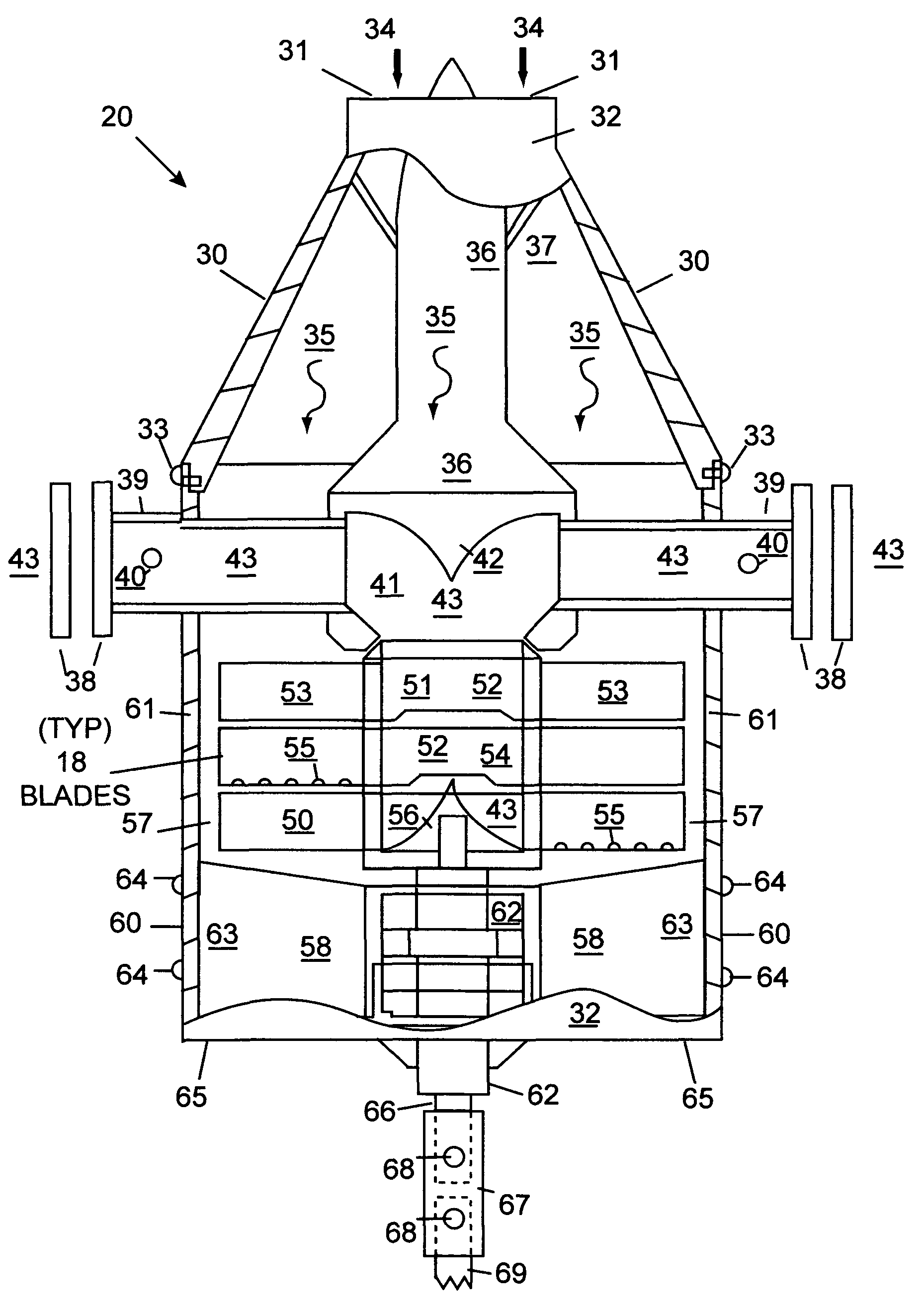 Exhaust apparatus and method for gasoline driven internal combustion engine