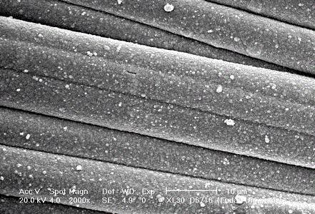 Preparation method of copper/modal fiber composite material