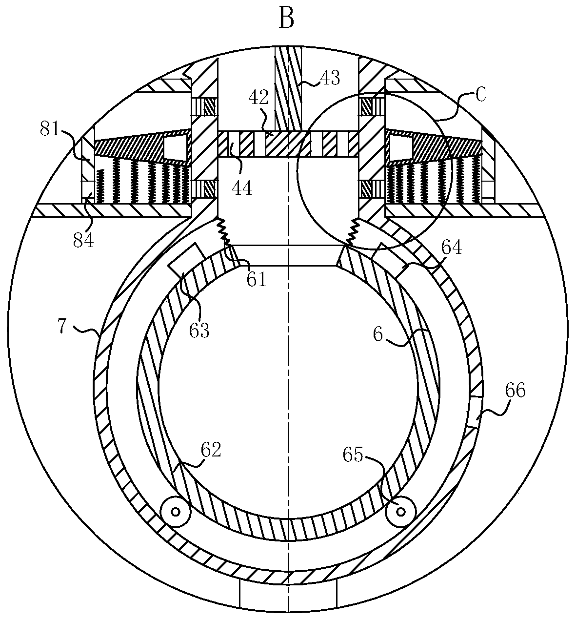 Vacuum reaction tank