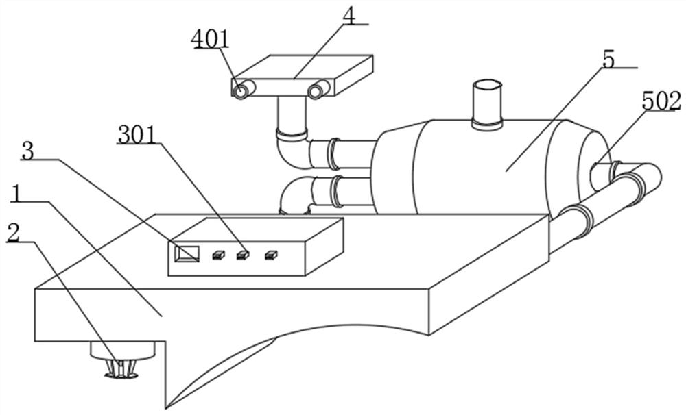 A mine intrinsically safe smoke control device