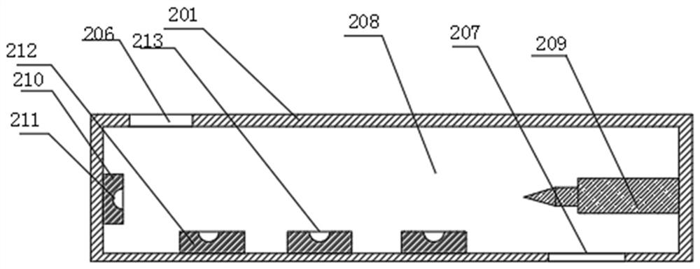 A mine intrinsically safe smoke control device