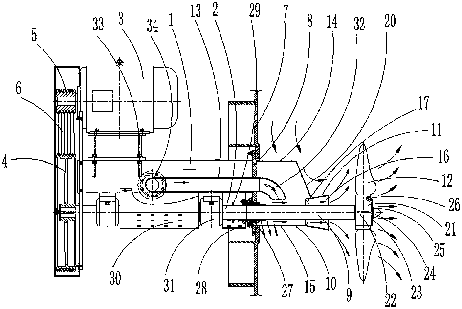 Diluting type slurry tank and slurry tower stirrer