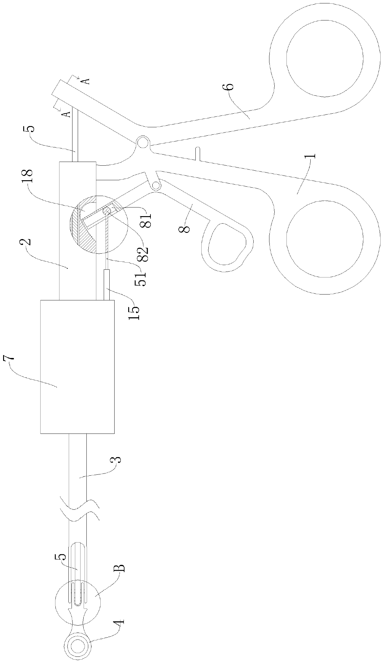 Universal multi-angle probing curette for preventing residual nucleus pulposus under spinal endoscopy