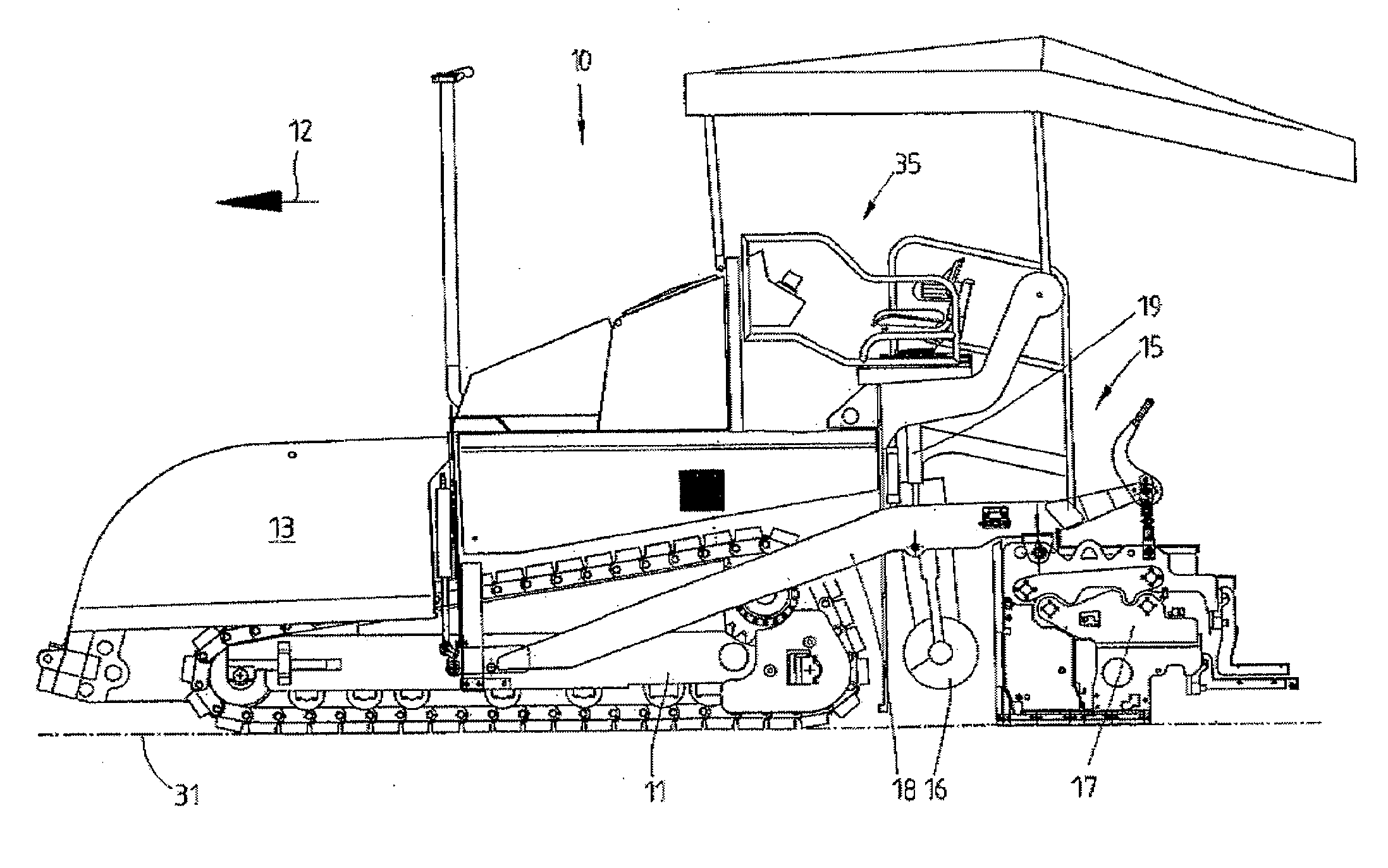 Method for Producing a Road Surface, Preferably a concrete road surface, and road paver