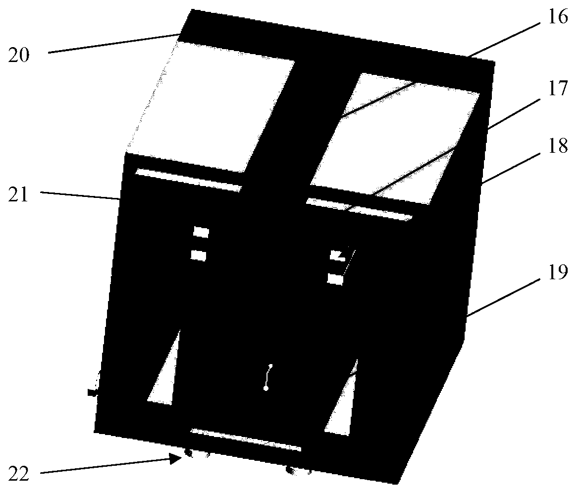 Method for measuring current density distribution of electric arc