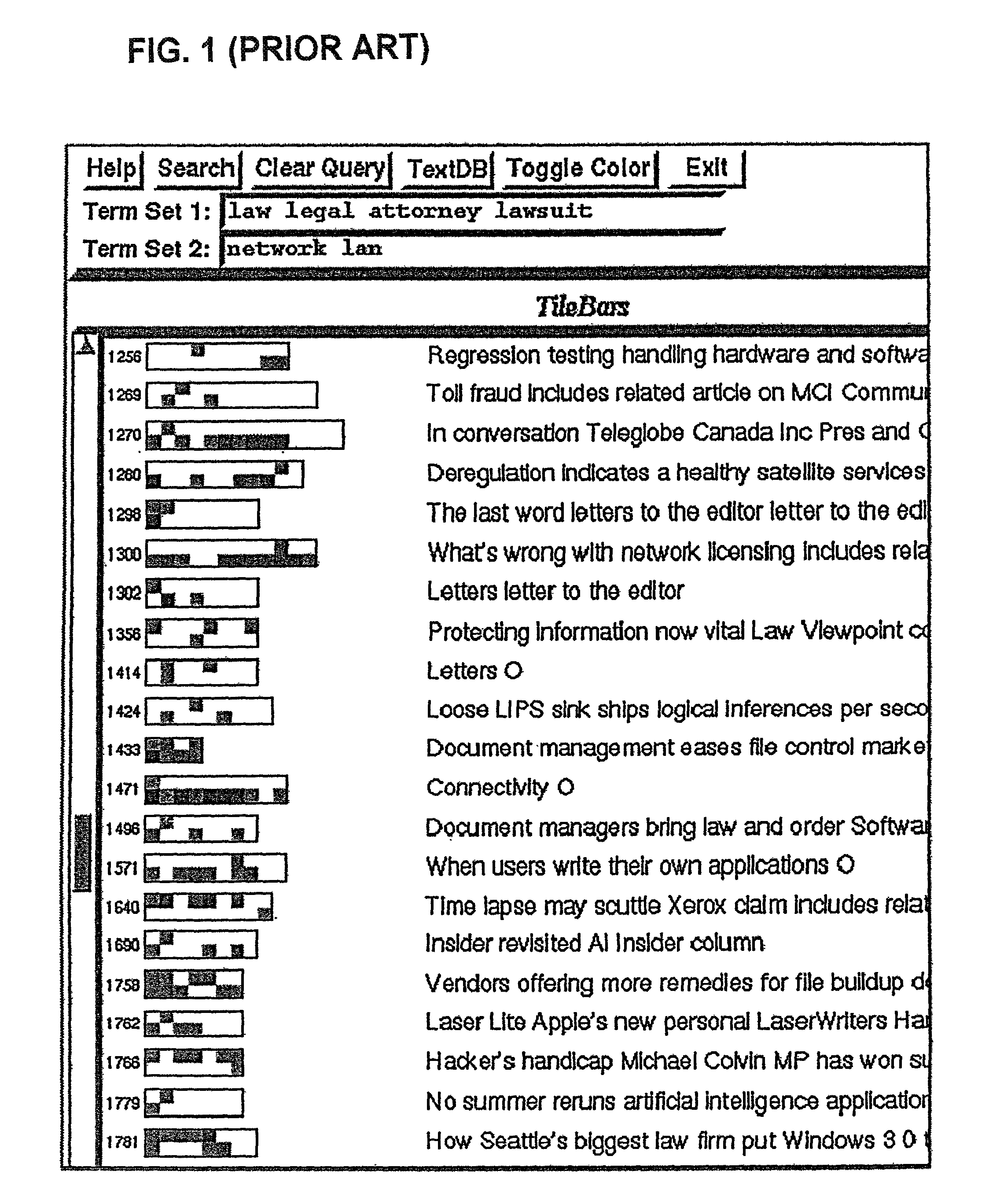 System and method for visualizing and navigating content in a graphical user interface