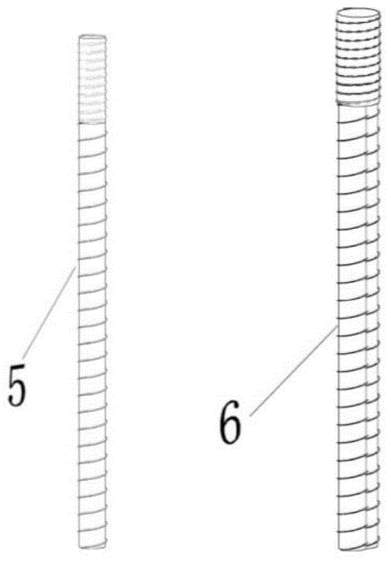 Self-adaptive feet-lock bolt integrated device and application method thereof