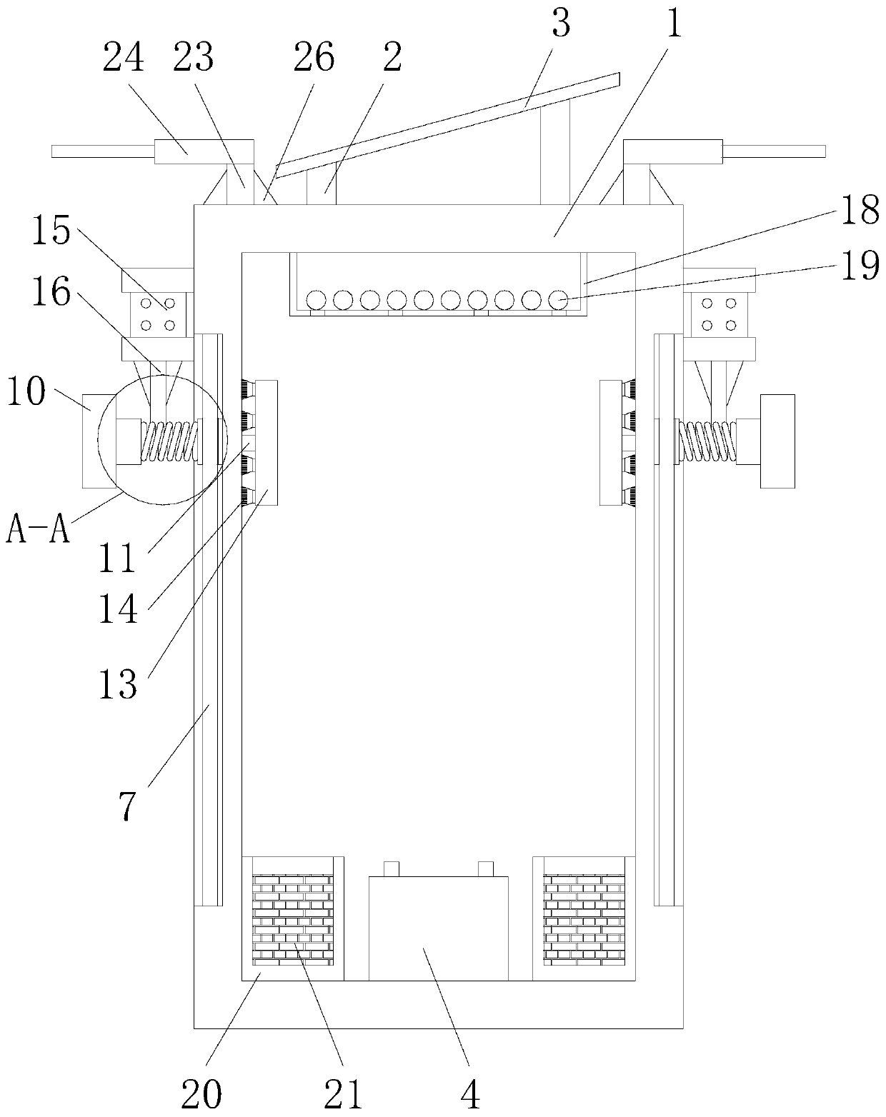 A moisture-proof outdoor high-voltage power distribution cabinet