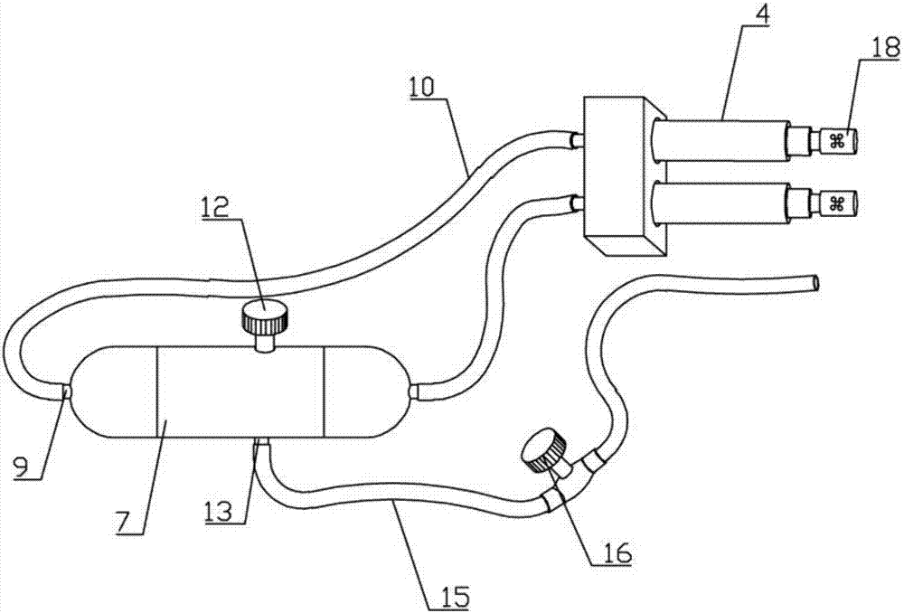 Safe manual water-control toilet lid with shower nozzle