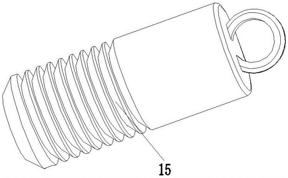 Series-parallel structure-based massage executing device for head massage robot