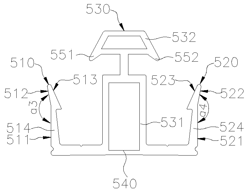 Buckling lockrand type plate profile for building roof and roof system