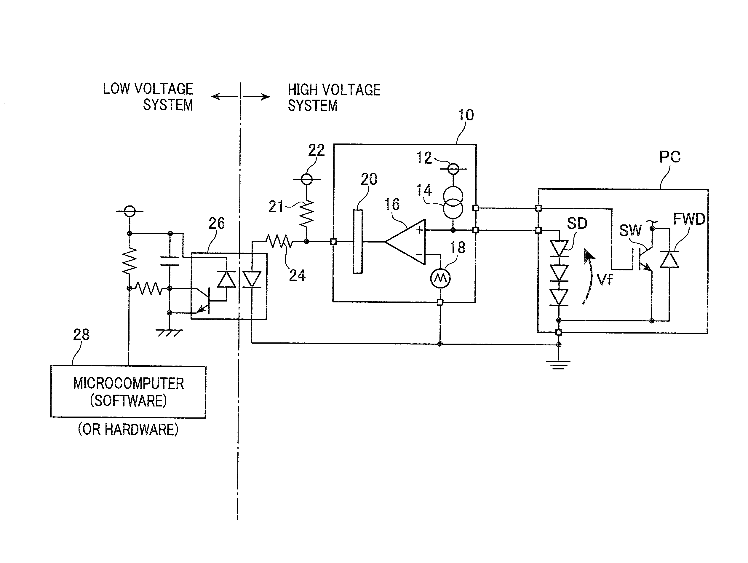 Error correction device