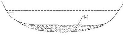 Large shallow lake deep and shallow bottom layer landform reconstruction and benign stable ecological system