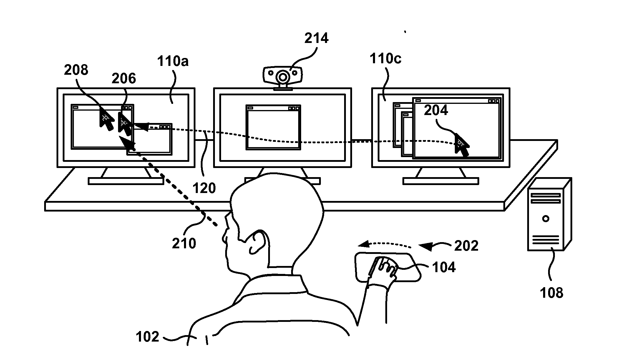 Gaze-Assisted Computer Interface