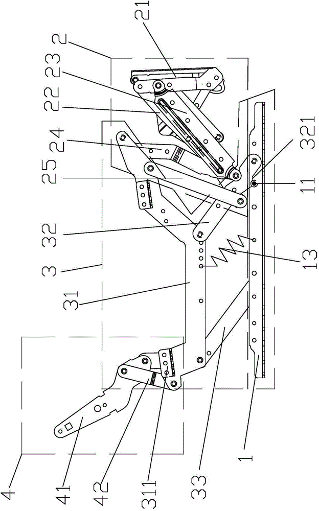 Chair and electro-mechanical stretching apparatus thereof