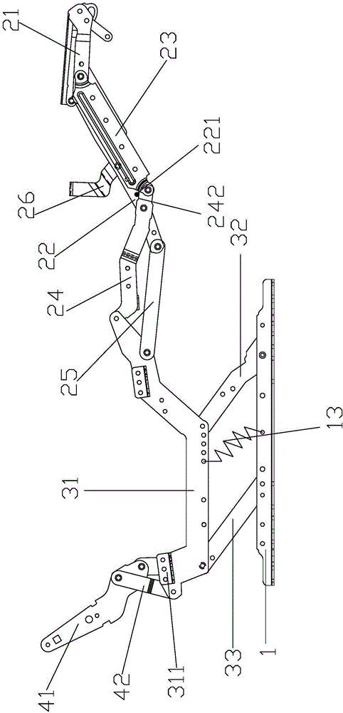 Chair and electro-mechanical stretching apparatus thereof